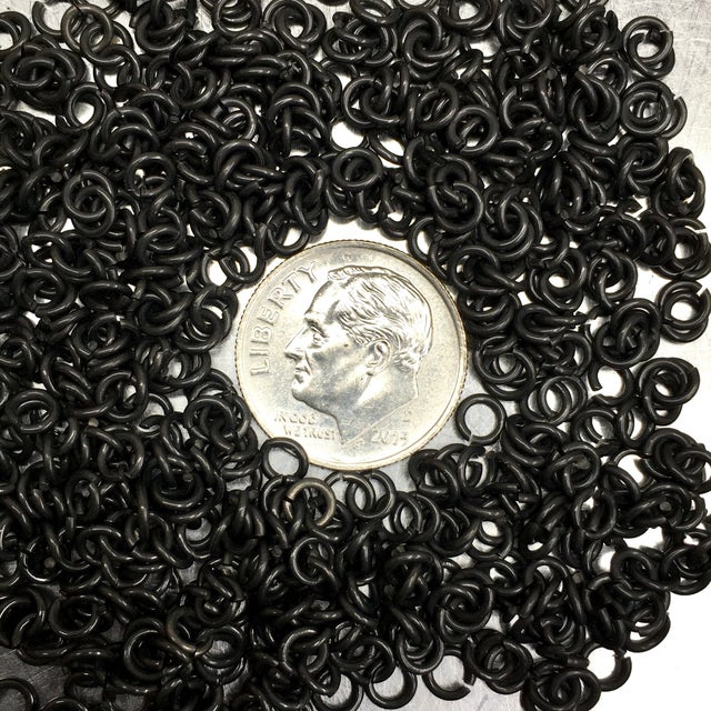 Black Glass Titanium | Whitney Maille Chainmaille Artistry