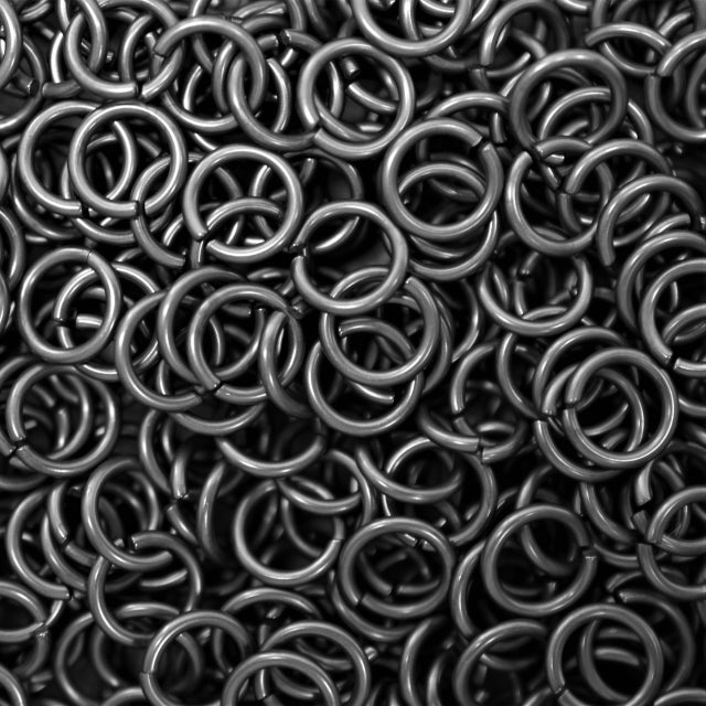 Black Glass Titanium | Whitney Maille Chainmaille Artistry